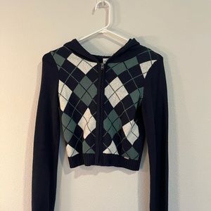 hollister knit jacket